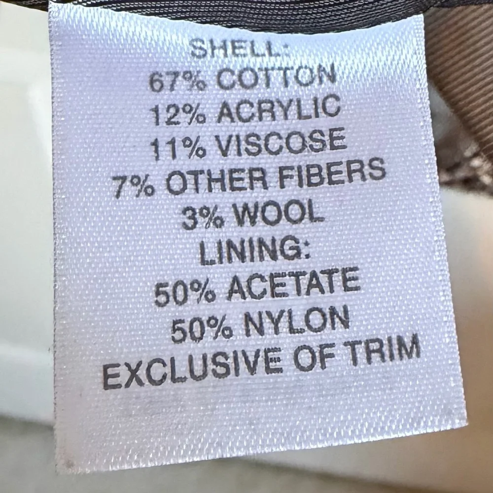 Nordstrom brand tweed jacket. Black/gray blend. Size Large. EUC - Picture 4 of 4